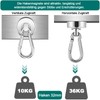 32 mm Neodymium Magnetic Hooks, Pack of 4 Magnetic Hooks,