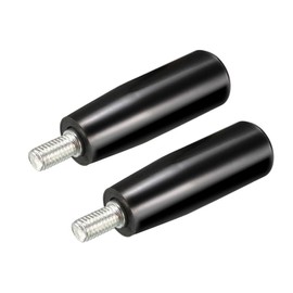 sourcing map 2Pcs Revolving Handwheel Machine Handle M8 Male Threaded Stem for Milling Machinery