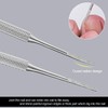 2PCS Ingrown Toenail File and Lifter with Storage Case,YINYIN100% Stainless