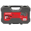 CRAFTSMAN OVERDRIVE 49-Piece Gunmetal Chrome Mechanics Tool Set, Standard SAE/Metric