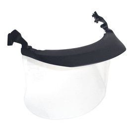 PELTOR Clear Acetate MultiVisor Faceshield System V4D-10P, with Anti-Fog Coating, Pack of 1