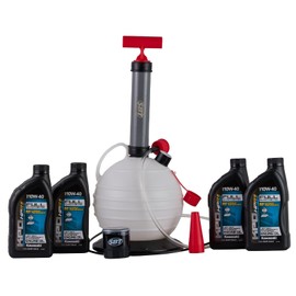 Watercraft Superstore Oil Change Kit compatible with Kawasaki 4 Stroke Jet Skis (Lube, Filter, & Extractor)