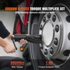 Happybuy Torque Multiplier: Heavy-Duty Wrench Set, 1-Inch Drive, 6800N.m, 8