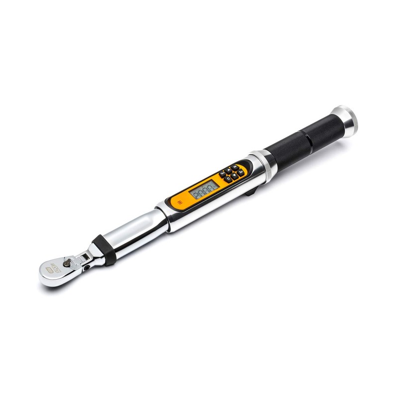 GEARWRENCH Flex Head Electronic Torque Wrench with Angle