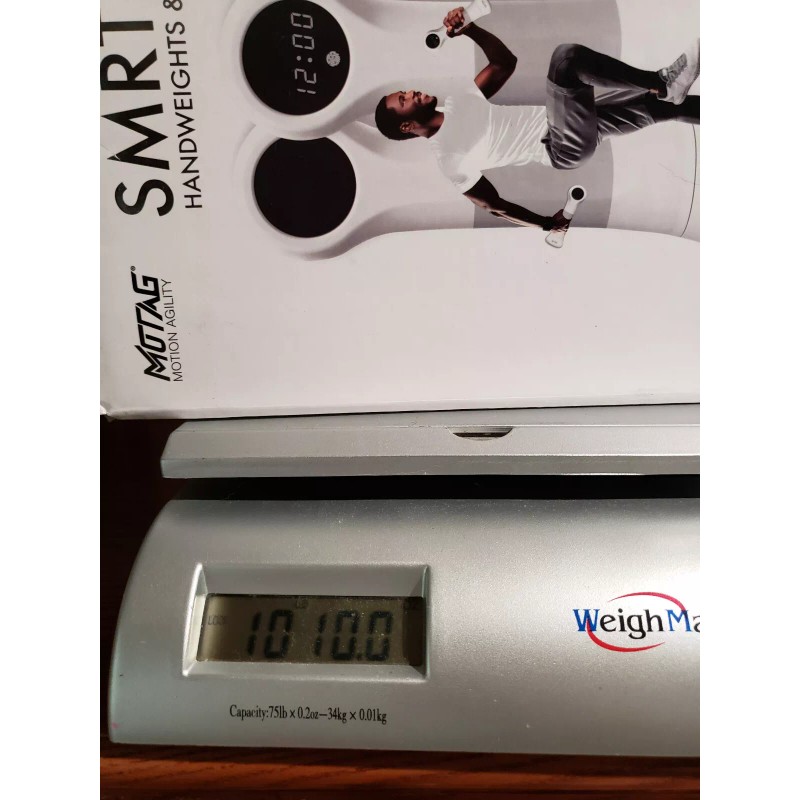 MOTAG- Bluetooth Smart Fitness, Jump Rope and HandWeights Set with