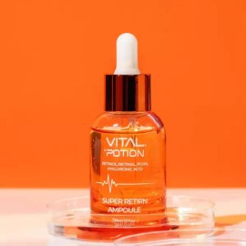 Vital Potion 바이탈포션 슈퍼 레티알엔 앰플 33ml 연어 PDRN 콜라겐 갈락토미세스 탄력 리프팅 앰플 Vital Potion Super Retialen Ampoule 33ml Salmon PDRN Collagen Galactomyces Elasticity Lifting Ampoule