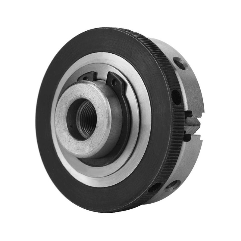 Mandrino autocentrante per tornio, mandrino manuale K02-63/M14 a 4 ganasce