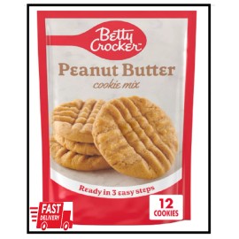 Does Not Apply Betty Crocker Peanut Butter Cookie Mix, Makes twelve (12) 2-inch Cookies, 7.2 oz