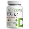 DEAL SUPPLEMENT Vitamin D3 5,000 IU + K2 MK7 100mcg