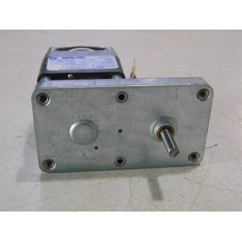 Molon Reversible AC Gearmotor 20 RPM 1/4" Diameter Shaft 220 Volt