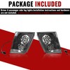 HECASA LED Fog Lights Pair Compatible with 2003-2017 Volvo VNL/VN