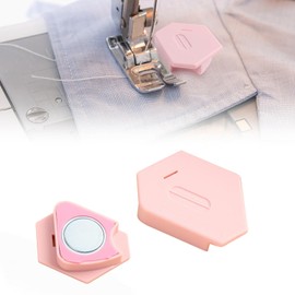 Magnetic Seam Guide for Sewing Machine，2025 Upgraded Multi-Purpose Magnetic Guide for Sewing Machine, Multifunctional Polygonal Hemmer Guide with Scale, 1 Pcs