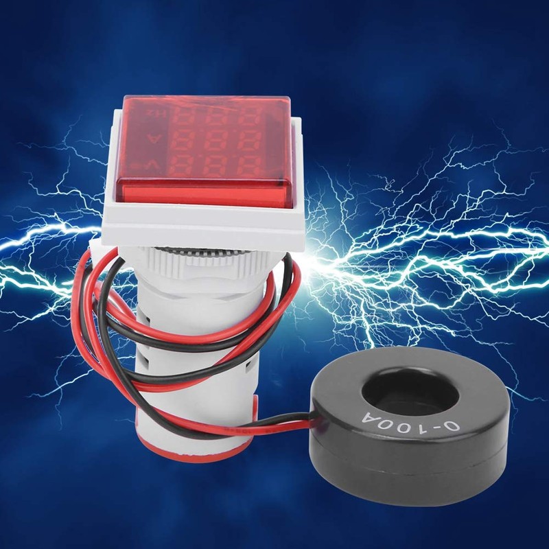 Probador de Voltaje de Corriente Alterna con Pantalla LED de