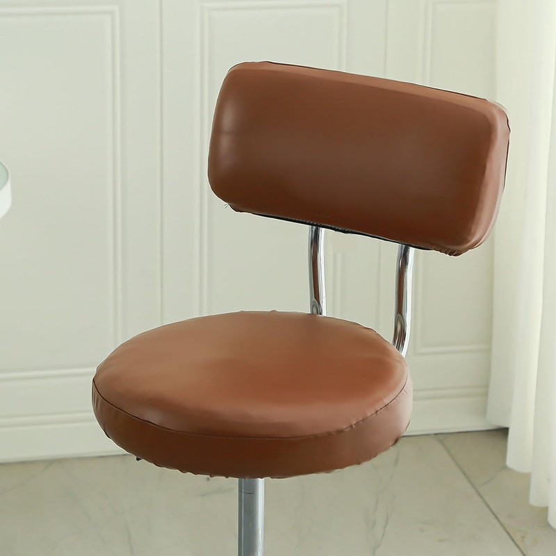 Bifaunvogel Bar Stools Cover Waterproof PU Counter Height Barstool Covers