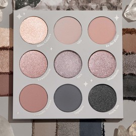 ColourPop of Quartz Shadow Palette - Neutral Taupe Palette with Metallic and Matte Finishes - High-Pigment Makeup with a Long-Wearing Formula (0.3 oz)
