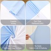 Arch Backdrop Cover Set of 3 Blue White Arch Covers