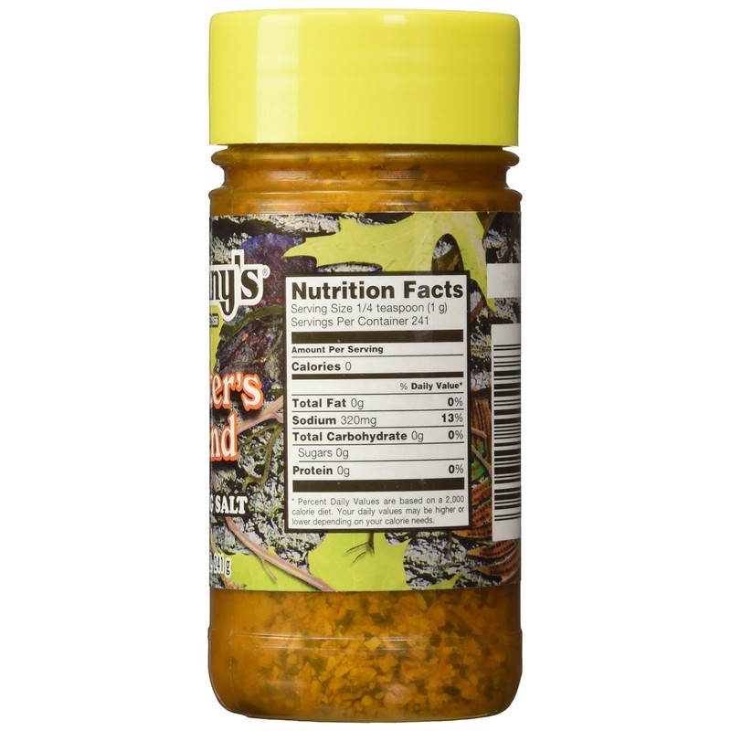 Johnnys Fine Foods Seasoning Salt Hunter, 8.5 oz