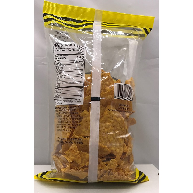 Old Florida Gourmet Original Tortilla Chips, 11 OZ - Pack