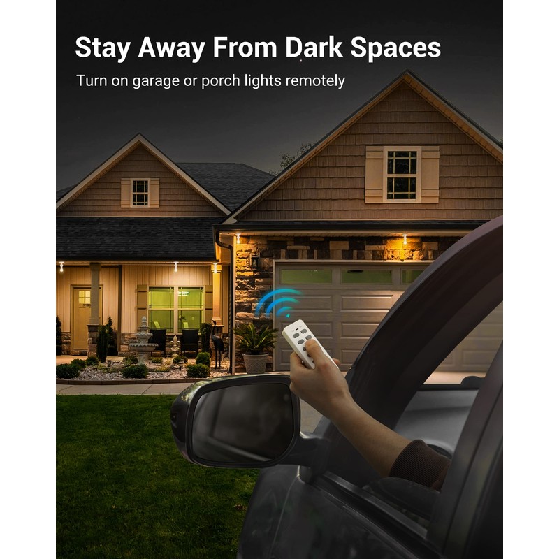 DEWENWILS Remote Control Light Bulb Socket, Wireless Light Socket Switch