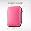 Hard Drive Carrying Case Storage Organizer Bag Multi-Purpose Universal Carry