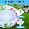 GAESHOW Inflatable Paddling Pool, 3 Ring Paddling Pools for Kids,