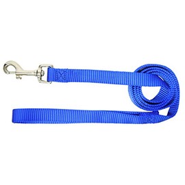 Hamilton Single Thick Deluxe Nylon Lead with Swivel Snap, 5/8-Inch by 6-Feet, Blue