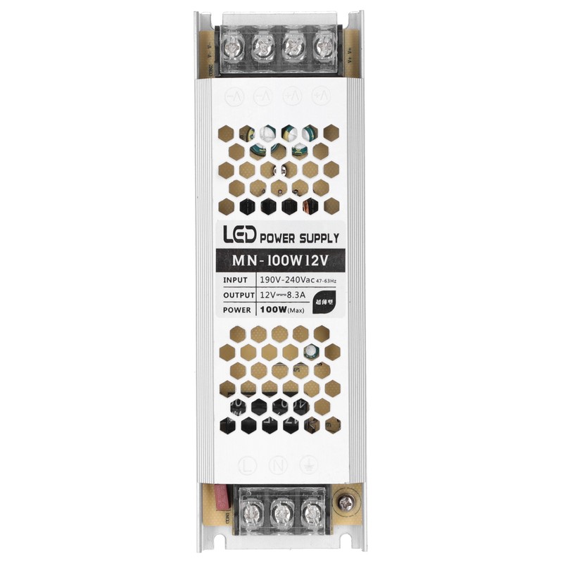 100W Switching Power Supply LED Strip Driver Lighting IP68 Protection