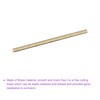 DMiotech 1 Pack 6 mm x 250 mm Brass Solid