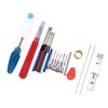 20 Pieces Punch Needle Kit Needle Threaders Embroidery Poking Cross
