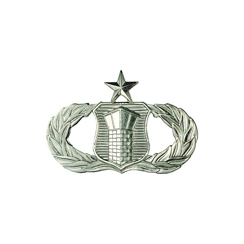Air Force Air Traffic Controller No Shine Full Size Badge