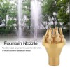 FNPT 1" DN25 2 Tier Center Straight Style Fountain Nozzle