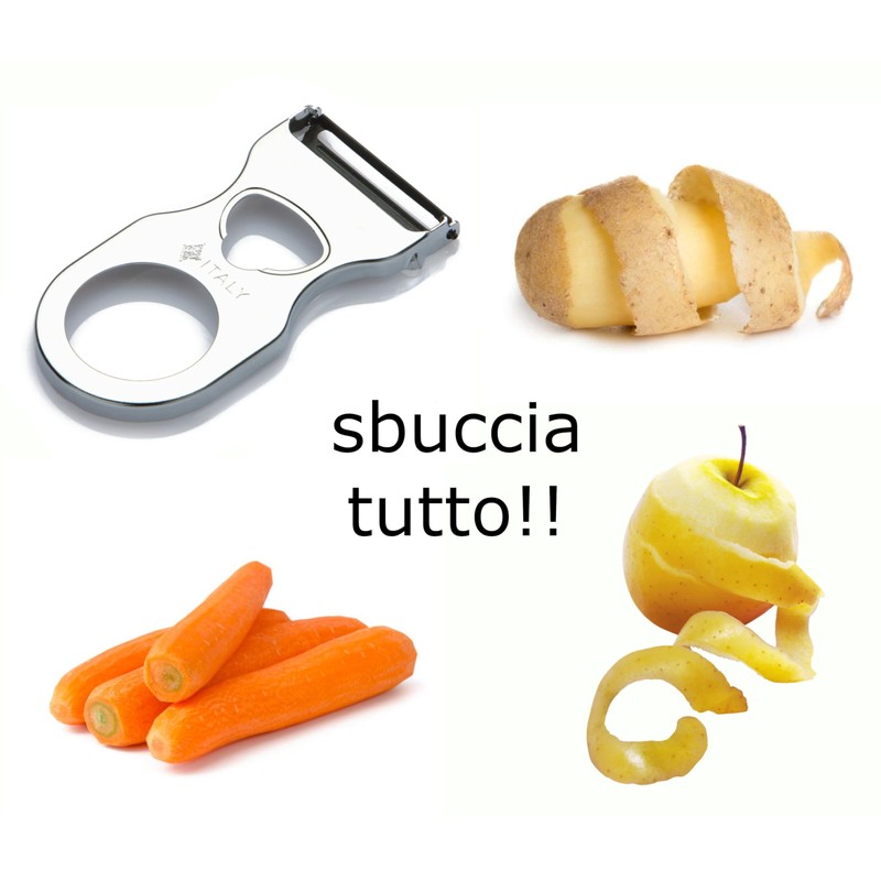 2 Piece Manual Potato Masher Plastic Pestle and Potato Peeler