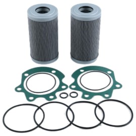 Czomoizc HF28943 Transmission Filter with Gasket and O-Ring Compatible with Allison Transmission 3000 4000 29548988 29540494 29545779 29526898