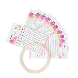 Ipetboom Eyelash Holder Cards 10 Pcs Lash Storage Cards for Efficient Eyelash Work and Display