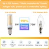 [Pack of 5] E14 LED Bulb dimmable 7W E14 European