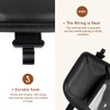 1 PCS Car Back Seat Hanging Bag, Strap-On Waterproof Leather