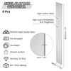 PATIKIL 80CRV2 Steel Flat Bar, 5 Pcs 12" x 1