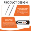 LEIBOCHAO Kitchen Thermometer, 5 Seconds Instant Read Kitchen Thermometer IPX6