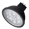 Satco 11397-4.5MR16/LED/40'/850/12V/BLACK (S11397) MR16 Flood LED Light Bulb