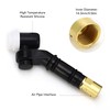 TIG Welding Torch Head 360 Degree Rotation Air Cooling High
