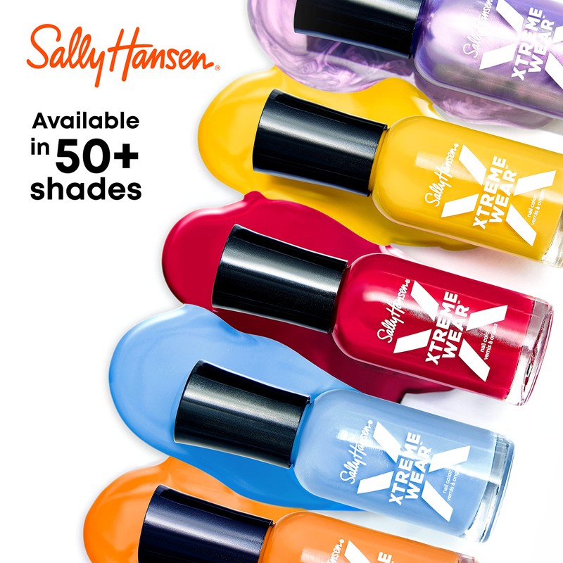 Sally Hansen Xtreme Wear Nail Polish, Streak-Free, Shiny Finish, Long-Lasting