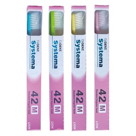 DENT.EX Systema Toothbruth, Set of 4, Assorted