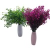 CATTREE Artificial Shrubs Bushes, Plastic Fake Green Plants Wedding Indoor