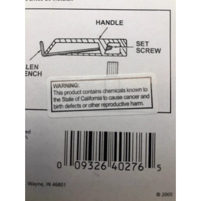 Do it Cross Pattern Replacement Faucet Handles - 411664