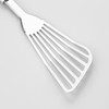 304 Stainless Steel Fish Spatula, Non-Slip Ergonomic Handle Slotted Spatula,