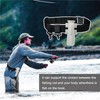 Fishing Rod Belt with Movable Ring Adjustable Fishing Fighting Belt