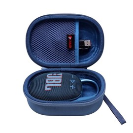XANAD Hard EVA Case for JBL Clip 5 Portable Bluetooth Speaker Box Pro Sound (Blue)