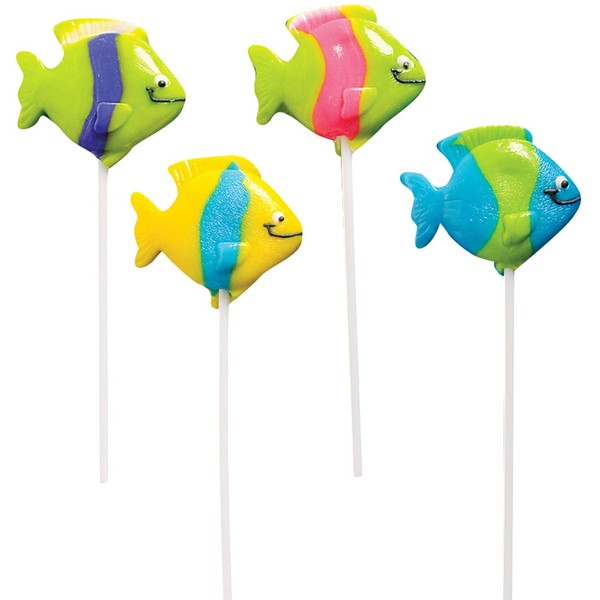 Tropical Fish Lollipops (1 dz)