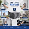 5 PCS Magic Cleaning Cloth Thick Microfiber Cleaning Cloths Streak