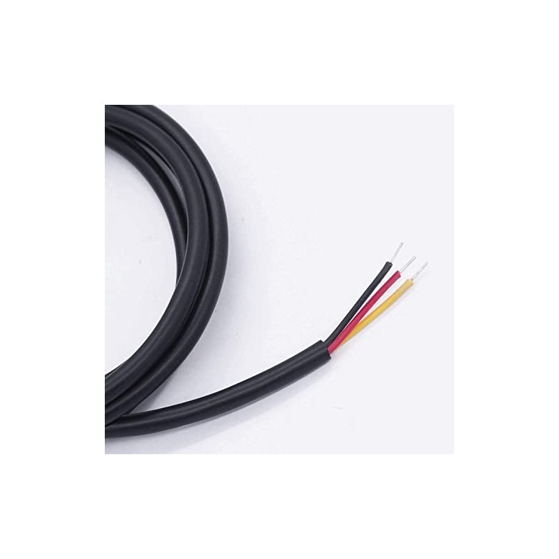 DS18B20 Waterproof Temperature Sensor, Digital with 12-bit ADC, Stainless Steel